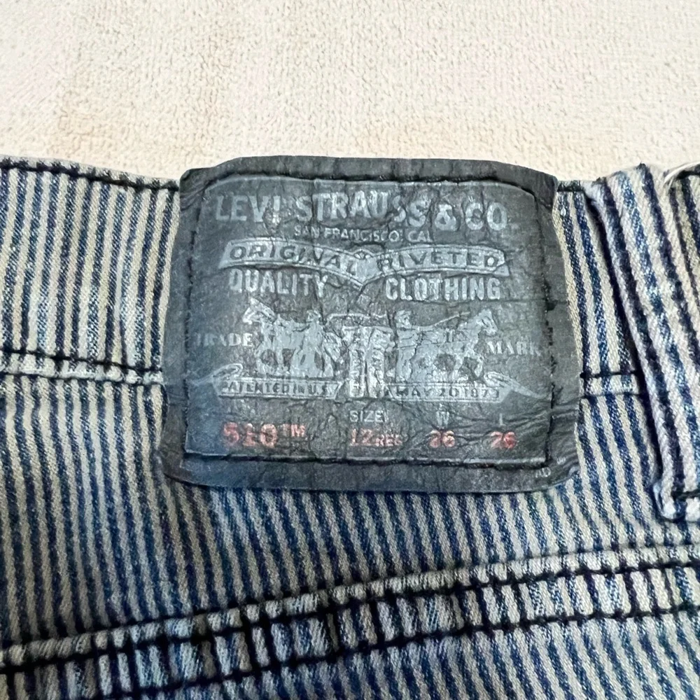 Levi’s 510 jeans for boys straight lines